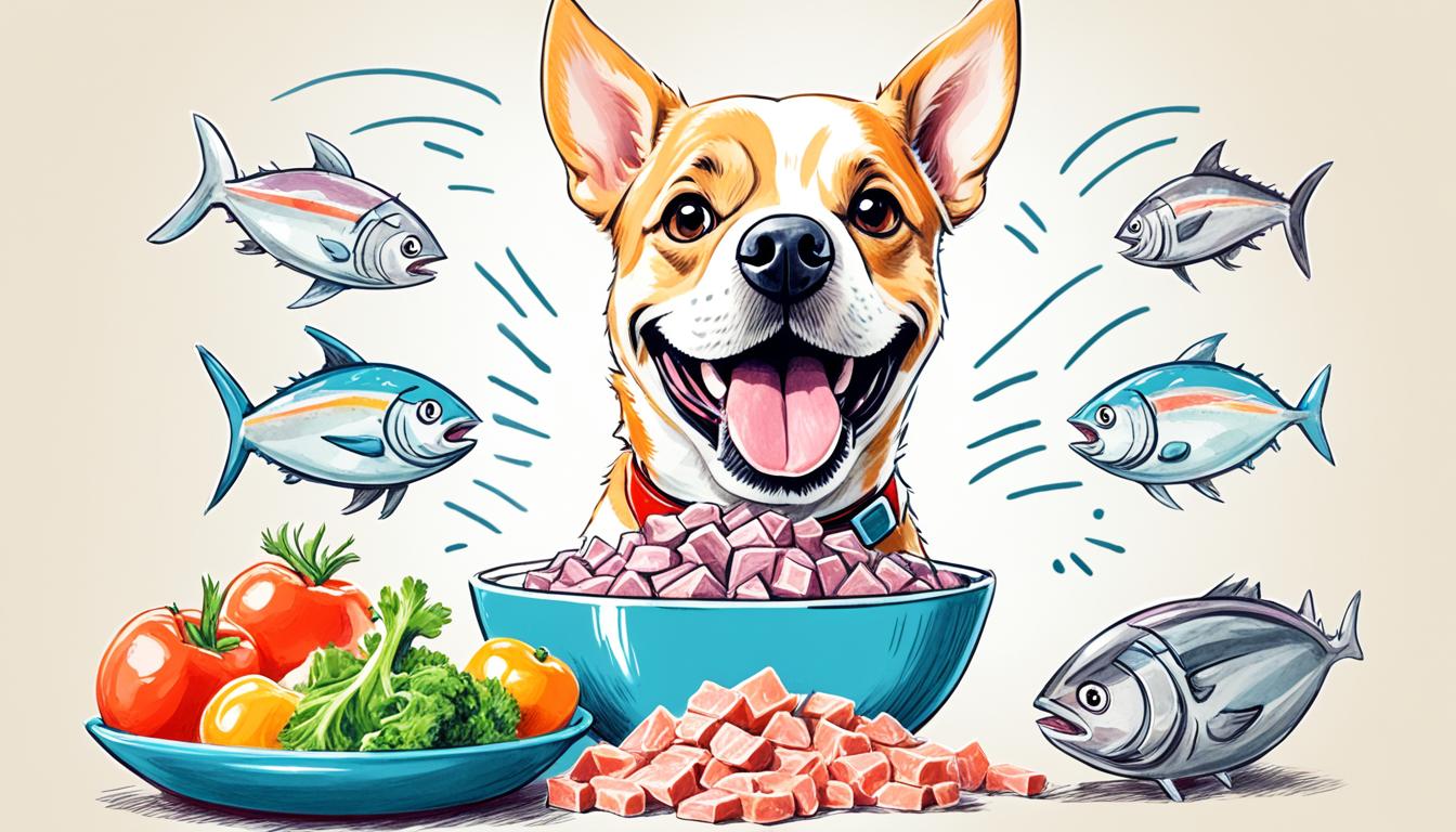 dürfen hunde thunfisch essen