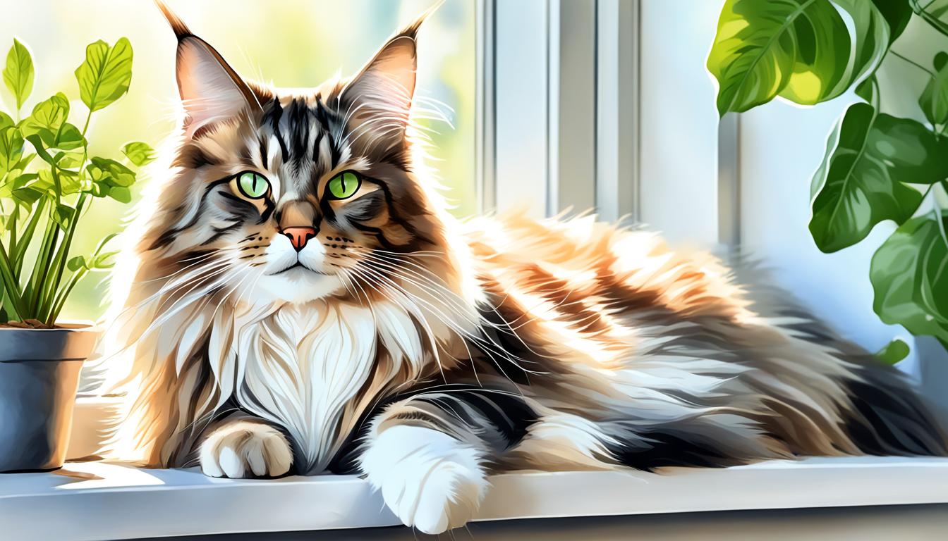 maine coon katze